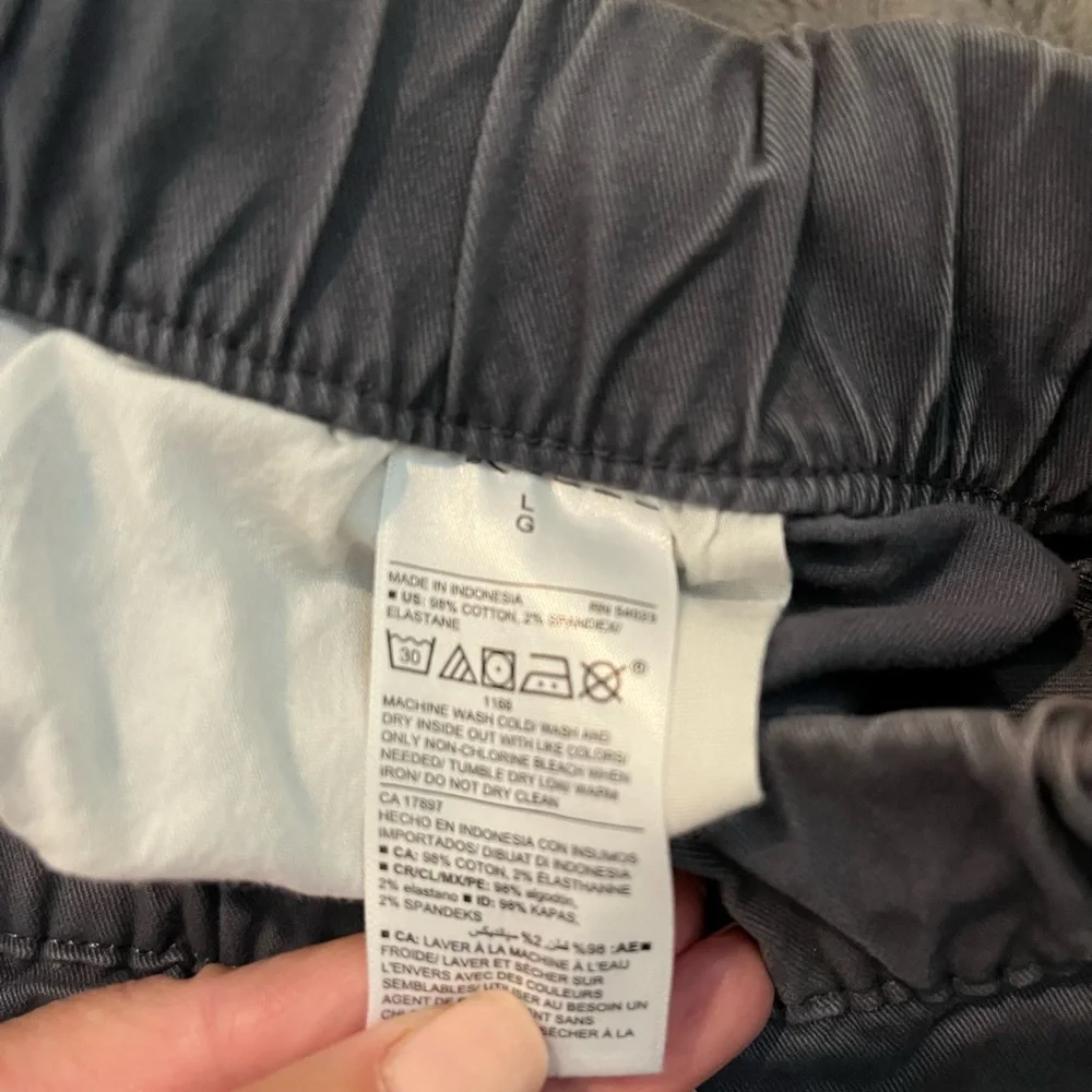 Old Navy mens blue/gray joggers size large